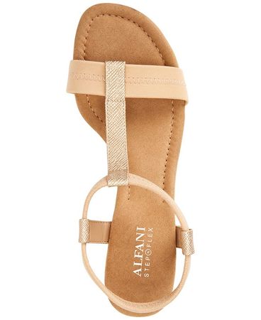 Alfani Women's Step 'N Flex Voyage Wedge Sandals, Created for Macy's - Macy's