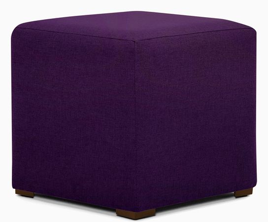 Cort Cube Ottoman | Joybird purple