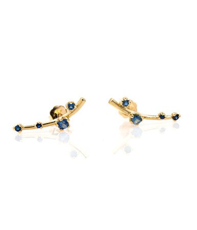 Sapphire Branch Earrings - Audry Rose