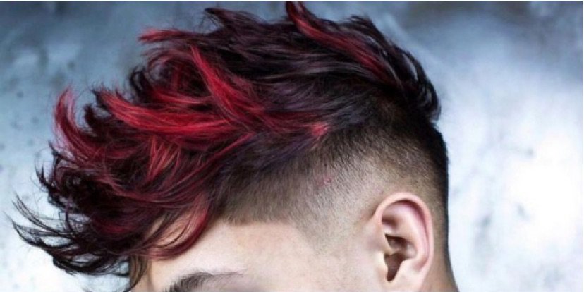 Red and Black Undercut