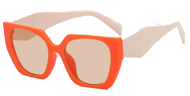 Shein- tinted lens fashion glasses