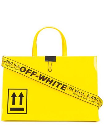 Off-White Bolso Shopper Con Estampado De Flechas - Farfetch