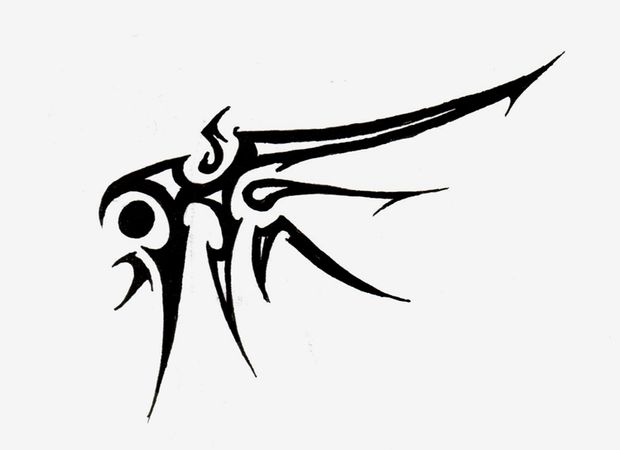 Tribal Wing tattoo by Logical-Primate on DeviantArt