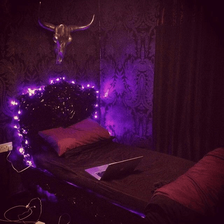 goth bedroom