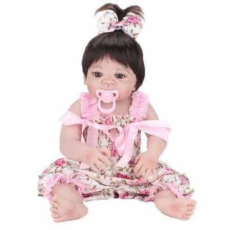 Boneca Bebê Reborn Menina Silicone Realista nas Lojas Americanas.com