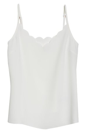 Ted Baker London Siina Scallop Neckline Camisole | Nordstrom