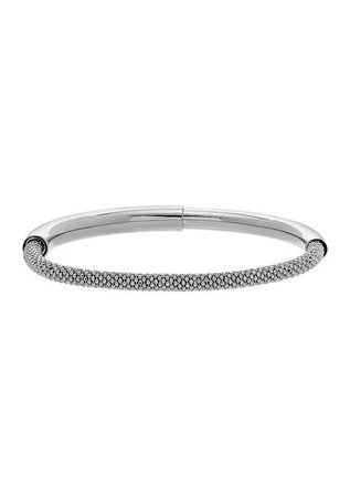 Belk & Co. Sterling Silver Curved Bar Bracelet