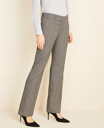 The Straight Pant in Dobby | Ann Taylor