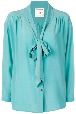 Semicouture loose-fit blouse