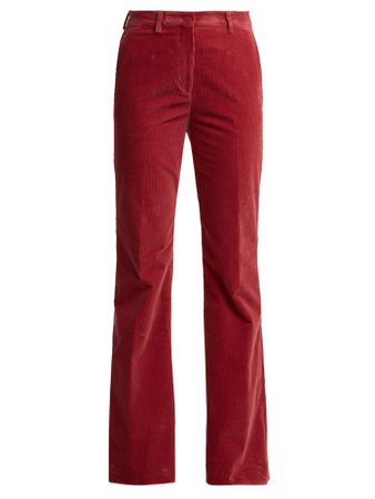 Corduroy trousers | Etro | MATCHESFASHION.COM FR