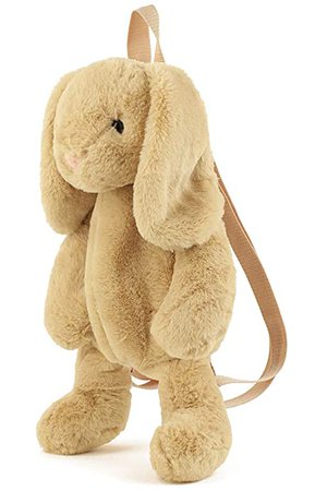 Amazon.com: Plush Stuffed Animal Backpack Bunny Backpack With Adjustable Gift For Women Girl (Brown): Clothing, Shoes & Jewelry