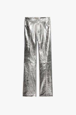 Leather Poete Trousers