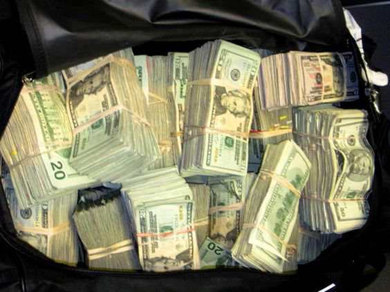 Duffel Bag Of Money