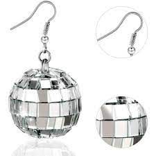 mirrorball earrings - Google Search