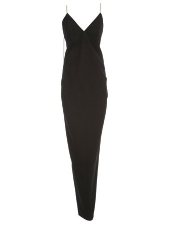 Rick Owens Maillot Gown Dress Thin Strap Long