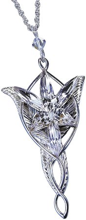 Amazon.com: The Arwen Evenstar Pendant Silver Plated: Jewelry