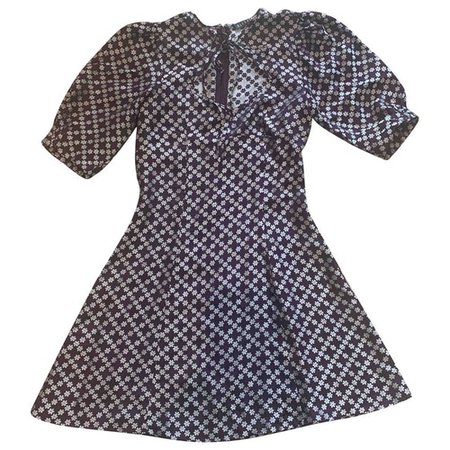 Vestidos Alexa chung Violeta talla 34 FR de en Viscosa - 10924738
