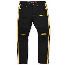 black and yellow jeans mens - Google Search