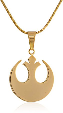 Star Wars Rebel Alliance Gold Necklace