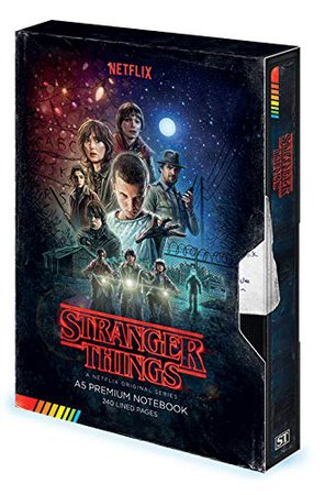 Stranger Things VHS Style Premium A5 Notebook: Amazon.ca: Home & Kitchen
