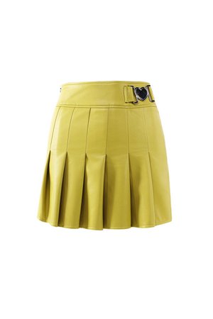 Lemonade Leather Skirt – JYOSEI