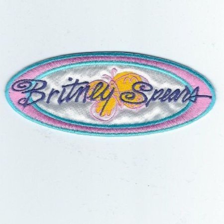 BRITNEY SPEARS EMBROIDERED PATCH ! | eBay