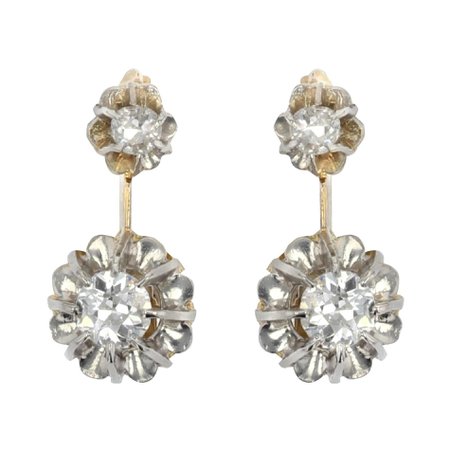 French Late 18th Century Earrings For Sale at 1stDibs