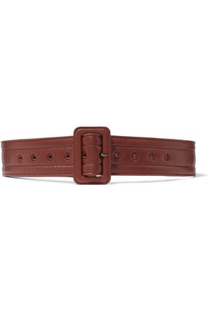 Dries Van Noten | Quilted leather belt | NET-A-PORTER.COM
