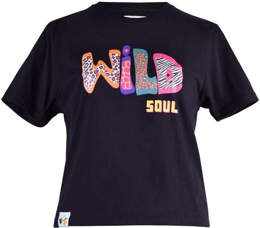 blonde gone rogue - Wild Soul Sustainable T-Shirt In Black