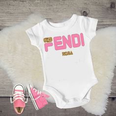 Designer Inspired Baby Girl Outfit Clothes | Toddler designer clothes, Baby clothes girl dresses, Girl outfits