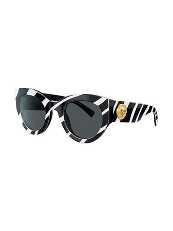 Versace Eyewear zebra stripe sunglasses $250 - Buy Online - Mobile Friendly, Fast Delivery, Price