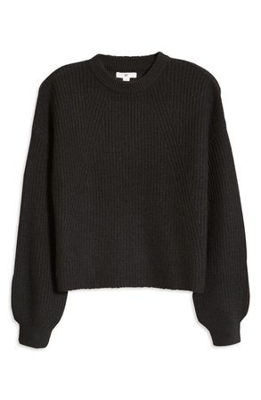 BP. Rib Crop Crewneck Sweater | Nordstrom