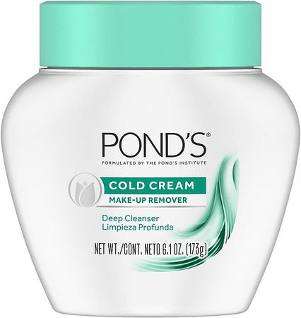 Amazon.com: Pond's Cold Cream Cleanser 6.1 oz (Pack of 2) : Beauty & Personal Care
