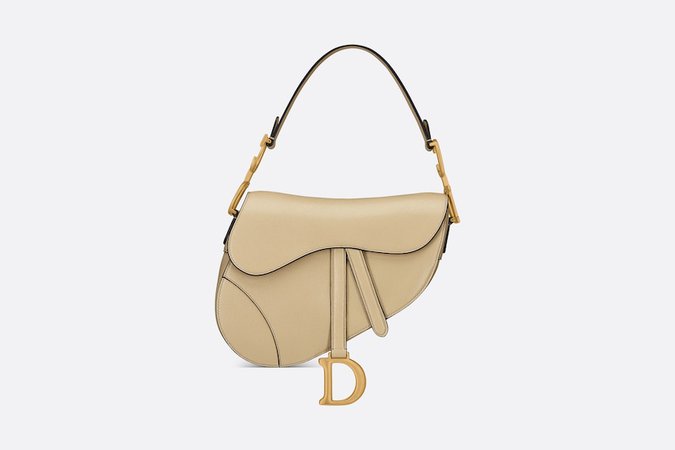 Saddle Bag Beige Goatskin - Bags - Women's Fashion | DIOR
