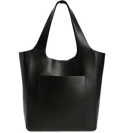 Topshop Tayla Oversize Faux Leather Tote | Nordstrom