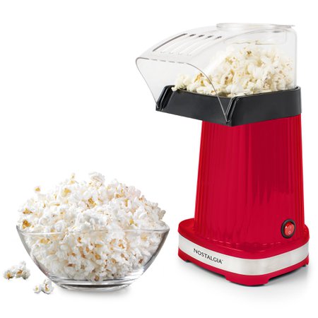 Nostalgia Hot Air Popcorn Popper, 4 qt. (16 Cup) - Walmart.com - Walmart.com