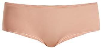 Smooth Tactel Low Short Briefs - Womens - Pink