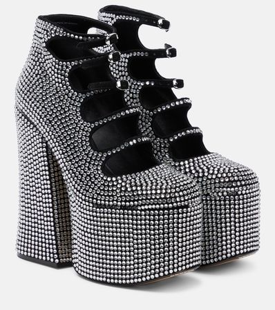 Kiki Embellished Suede Ankle Boots in Black - Marc Jacobs | Mytheresa