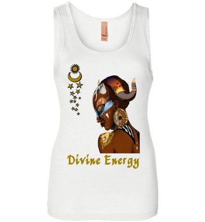 Divine Energy Wide Strap Tank Top – Rocking Black, Inc.