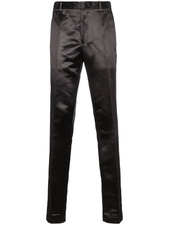 Calvin Klein 205W39nyc Satin Trousers With Side Stripe - Farfetch