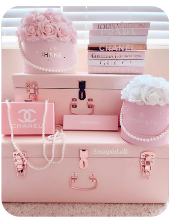 Pretty Pink luggage