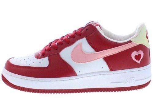 red Nike shoe