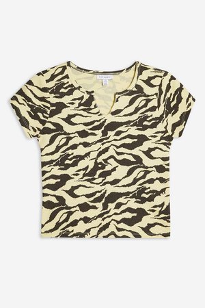 Tiger Print T-Shirt | Topshop