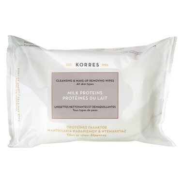 Milk Proteins Cleansing And Makeup Removing Wipes - Korres | MECCA