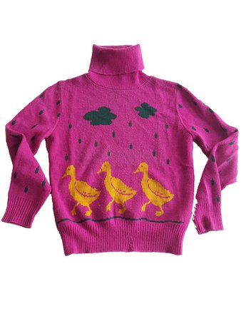 duck sweater