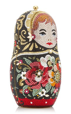 Russian Doll Crystal Novelty Clutch By Judith Leiber Couture | Moda Operandi