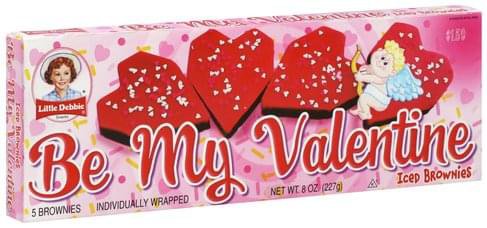 Little Debbie Be My Valentine Iced Brownies - 5 ea, Nutrition Information | Innit