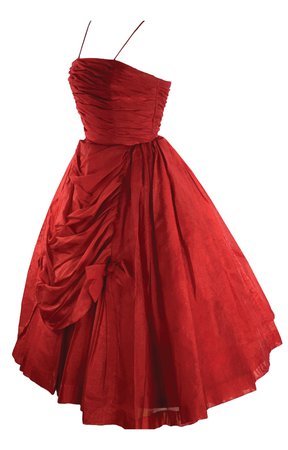 Vintage red dress