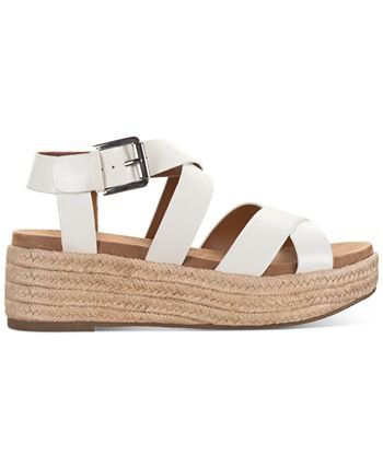 Style & Co Emalinee Espadrille Platform Wedge Sandals, Created for Macy's & Reviews - Sandals - Shoes - Macy's