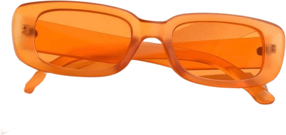 orange sun glasses